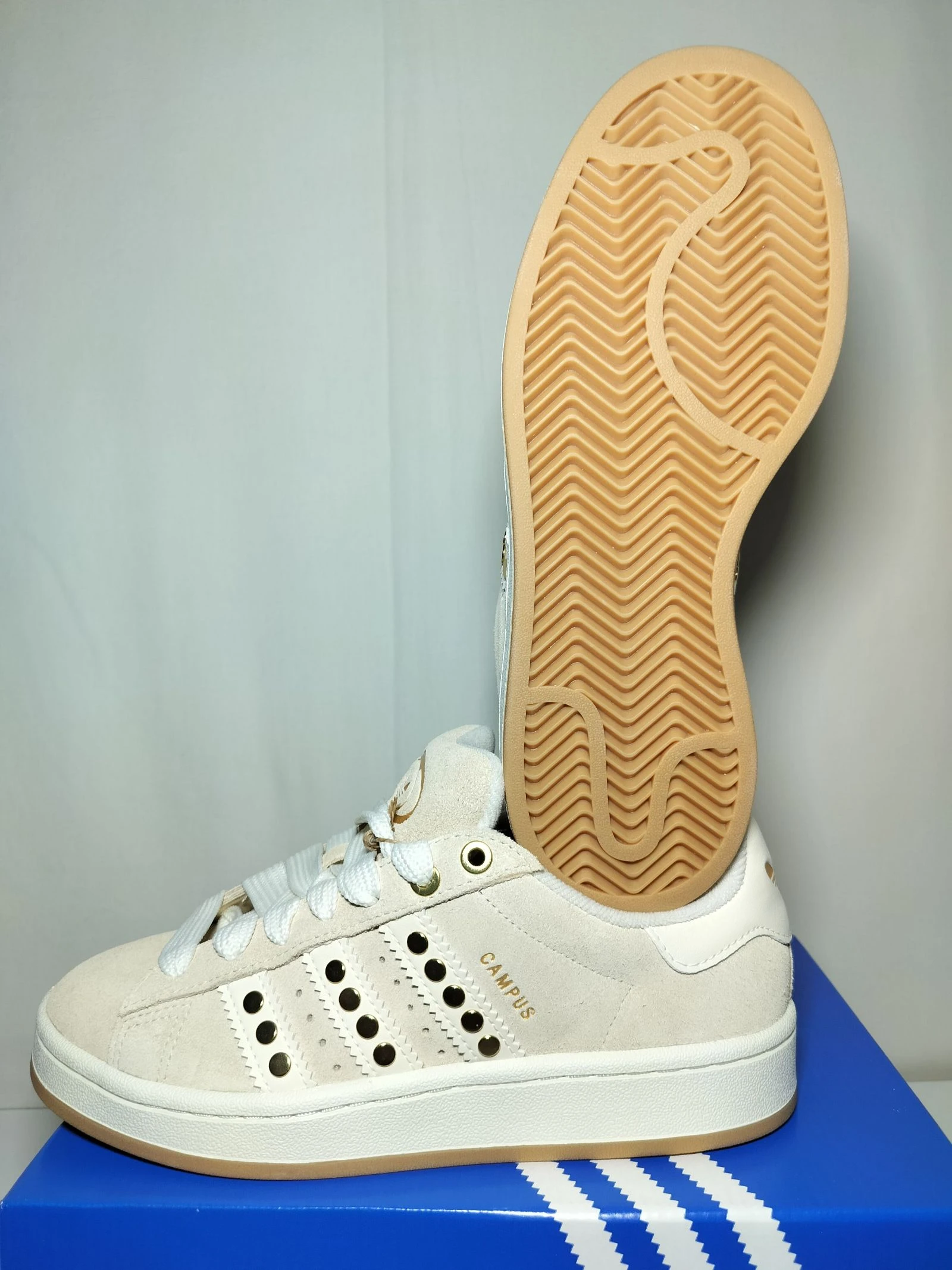 Adidas Campus New 38 Sneakers Original Women's Leather Vintage Trend Outfit Retro Y2K  – photo 8